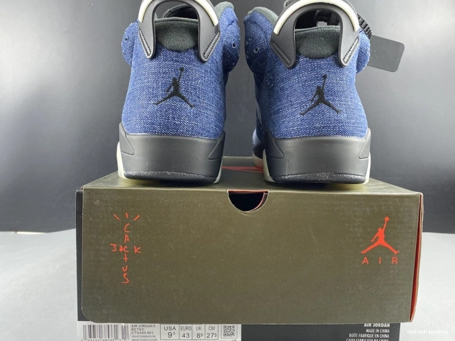 Denim Jordan Air Washed CT5350-401 6 1109